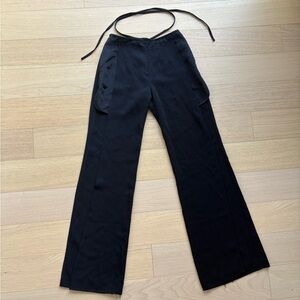 Aya Muse Black Flare Pants